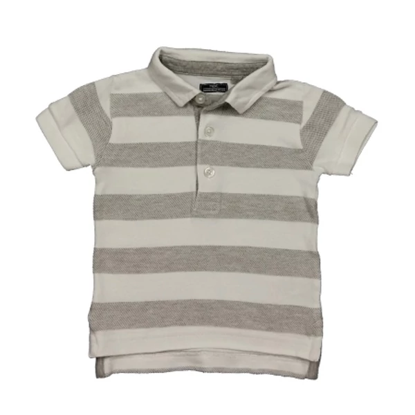 Szürke-fehér galléros póló (68)