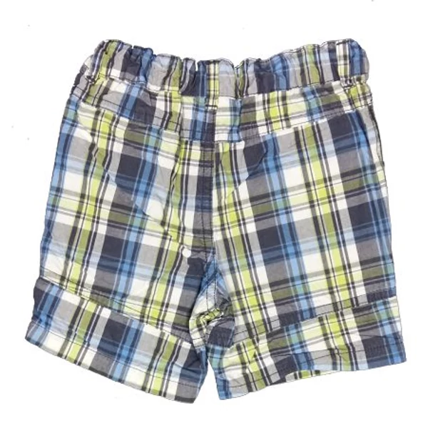 Kék zöld kockás short (86)