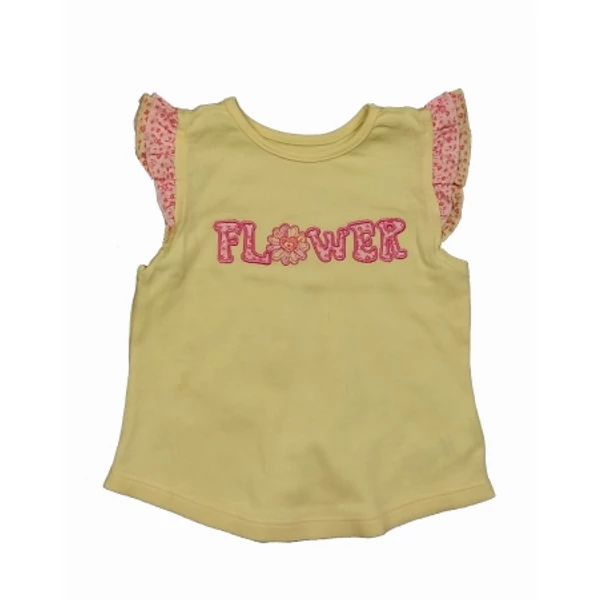 Sárga flower póló (98)
