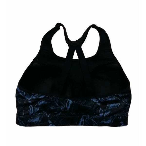 Kék virágmintás sporttop (M)