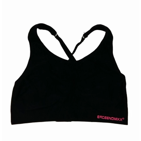 Fekete sportmelltartó (XL)