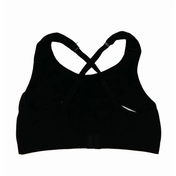Fekete sportmelltartó (XL)