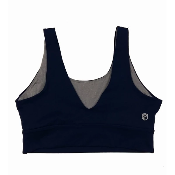 Kék-szürke sporttop (L)
