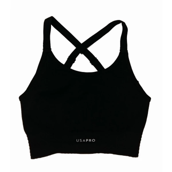 Fekete USAPro sporttop (S)