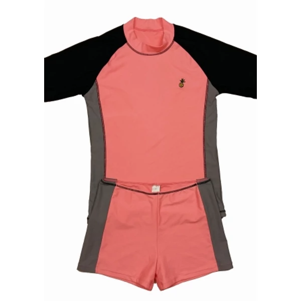 Pink-szürke-fekete sportegyüttes (S)