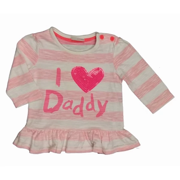 Pink csíkos Daddy tunika (62)