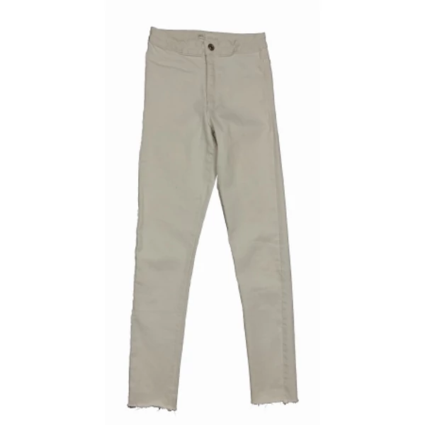 Fehér elasztikus farmer (152)