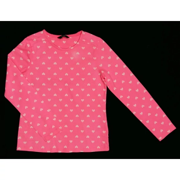 Pink szives póló (134)