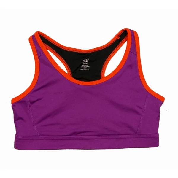 Lila-narancs sporttop (M)