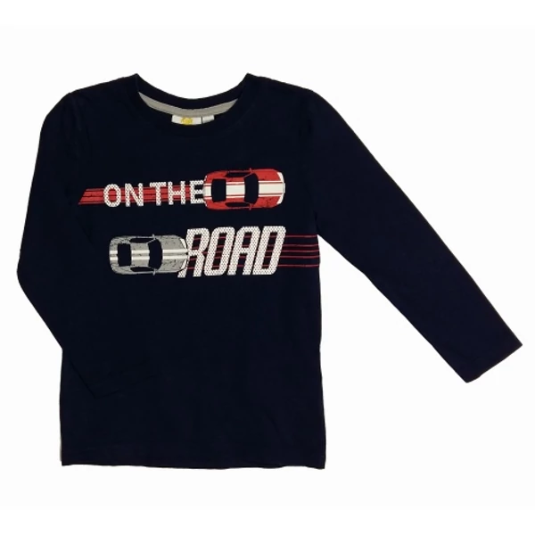 Kék autós póló (116)