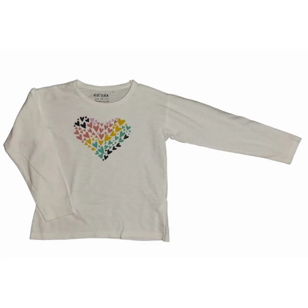 Fehér szives póló (128)