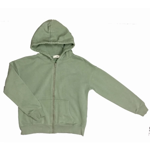 Zöld zipes pulcsi (152)