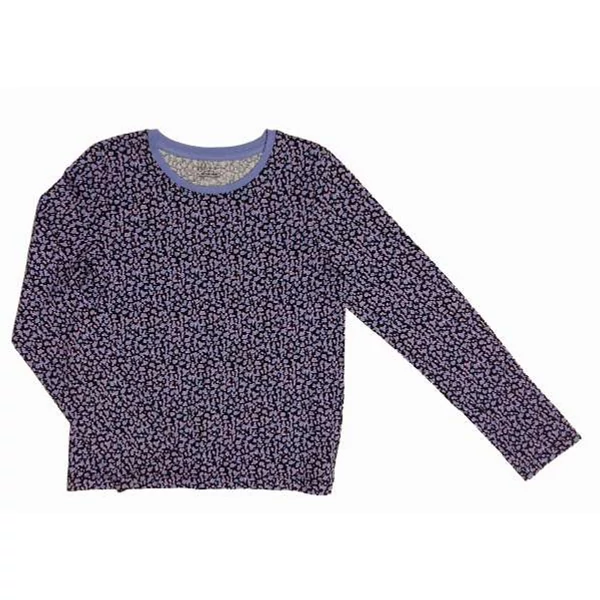 Lila mintás póló (140)