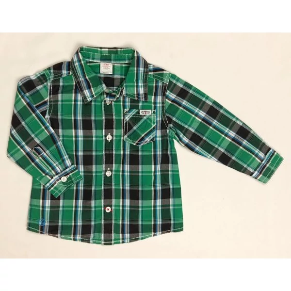 Zöld kockás ing (80)