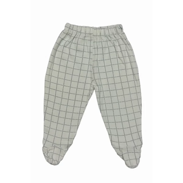 Kék kockás talpas nadrág (62)