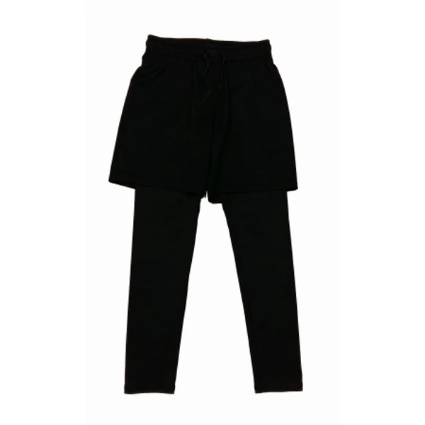 Fekete sport short/leg (128)