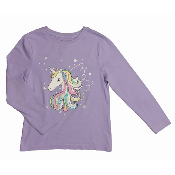 Lila unicornis póló (122)