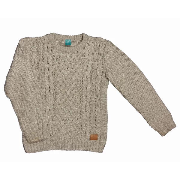 Szürke kötött pulcsi (134)