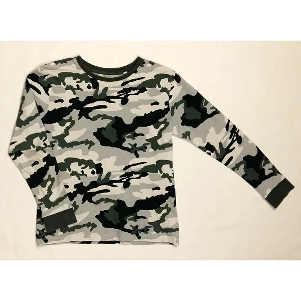 Zöld-szürke terep pizsifelső (140)