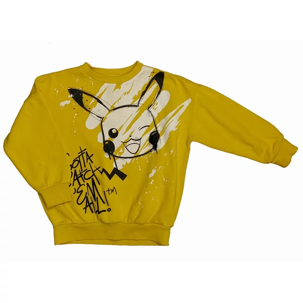Sárga Pokémon pulcsi (122)