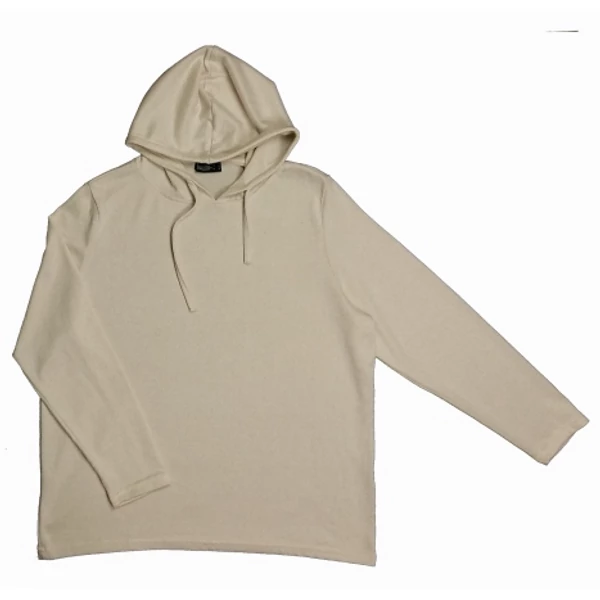 Krémfehér kapucnis felső (XL)