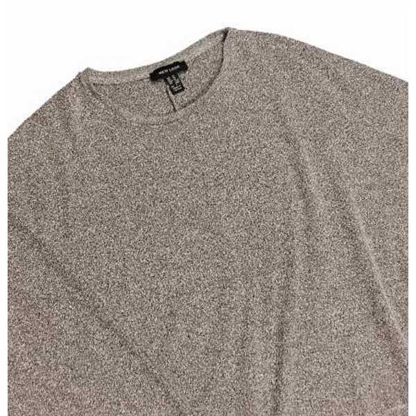 Szürke-fehér buklés pulcsi (M)