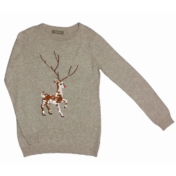 Rénszarvasos pulcsi (S)