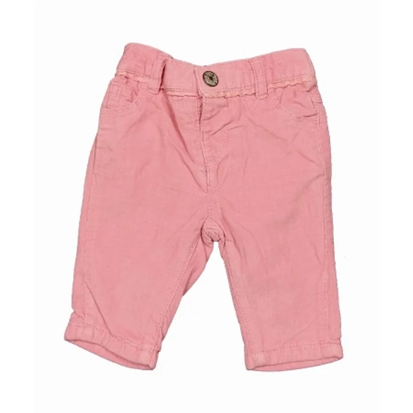 Pink kord pamutbélelt nadrág (62)