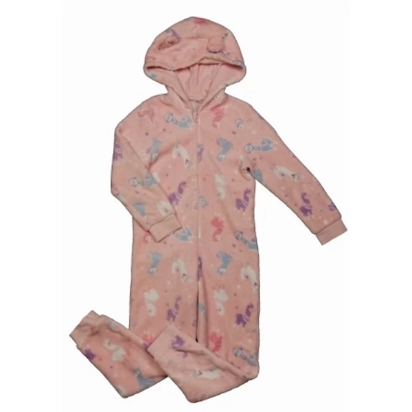 Rózsaszín lámás overál (128)