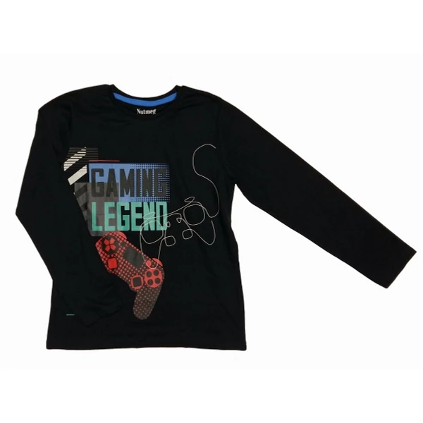 fekete game póló (158)