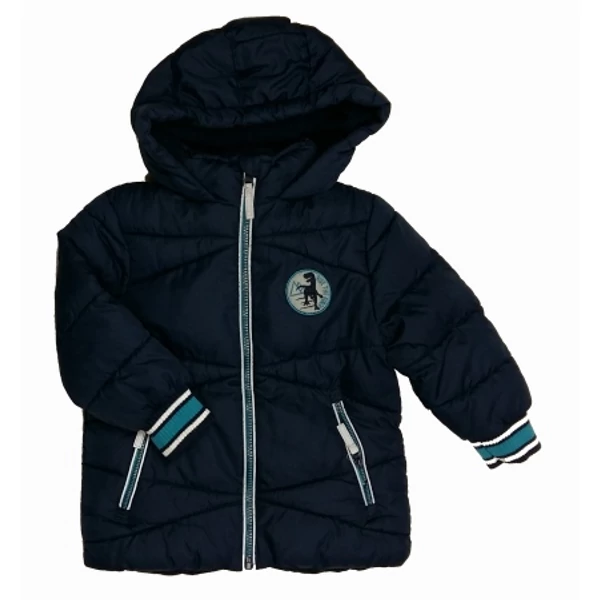 Sötétkék dínós télikabát (98)