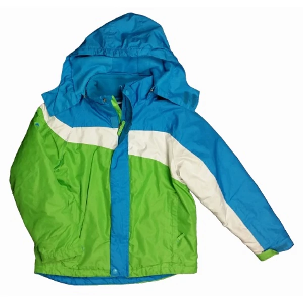 Kék-zöld télikabát (140)