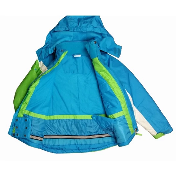 Kék-zöld télikabát (140)