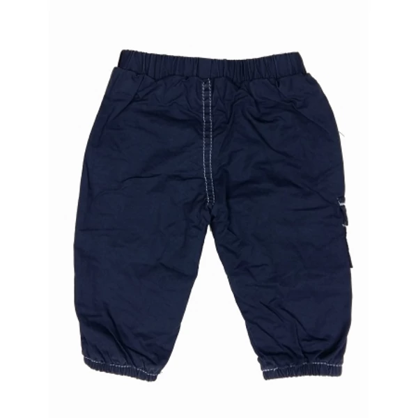 Kék repülős pamutbélelt nadrág (62)
