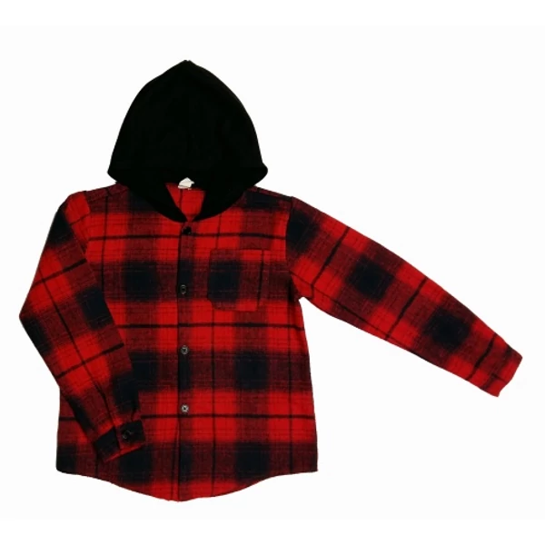 Piros kockás ing (146)