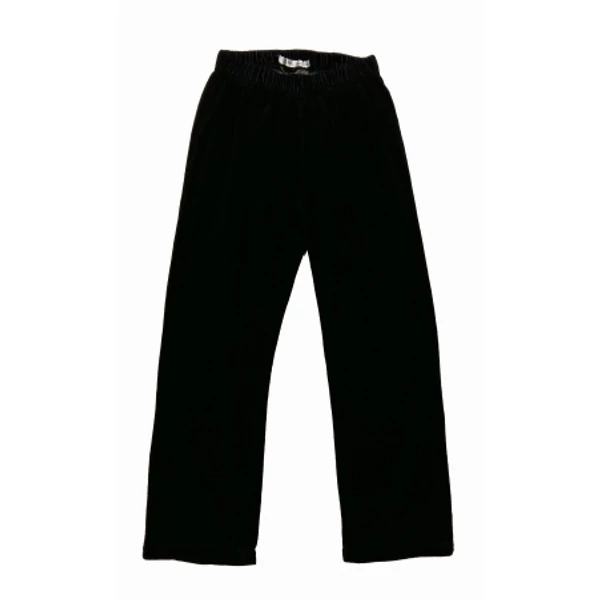 Fekete plüss pizsialsó (152)