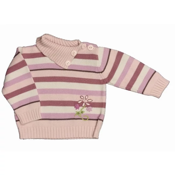 Rózsaszín csíkos pulcsi (68)