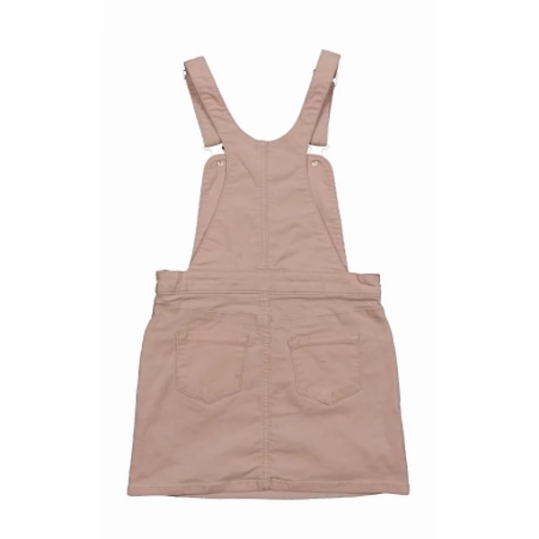 Rózsaszín kord kantáros szoknya (128)