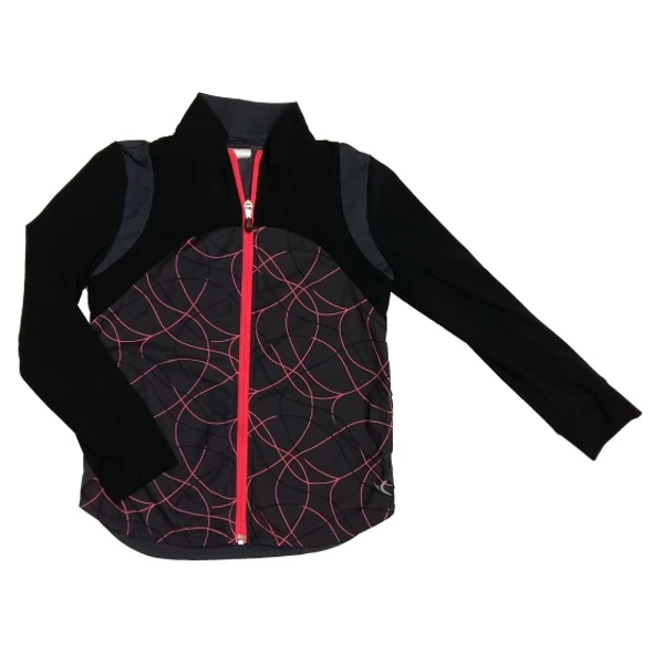 Fekete-pink sportfelső (128)