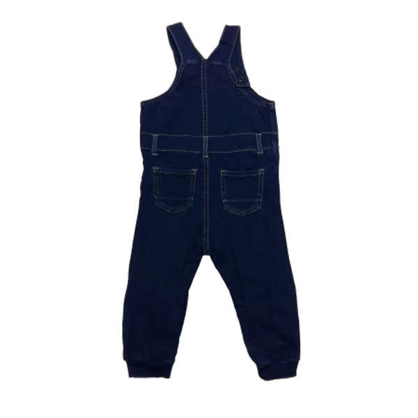 Farmerszínű kantáros nadrág (80)