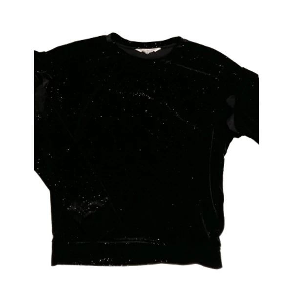 fekete csillogós felső (140)