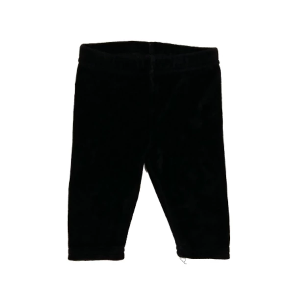 Fekete plüss nadrág (62)