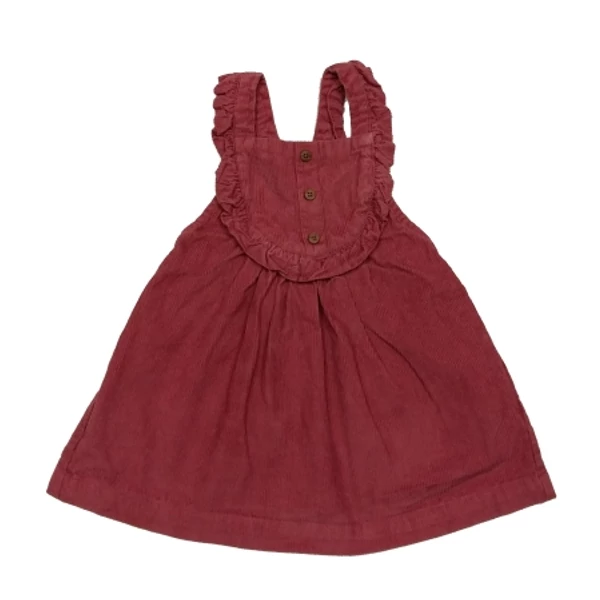 Mályva kord kantáros szoknya (80)