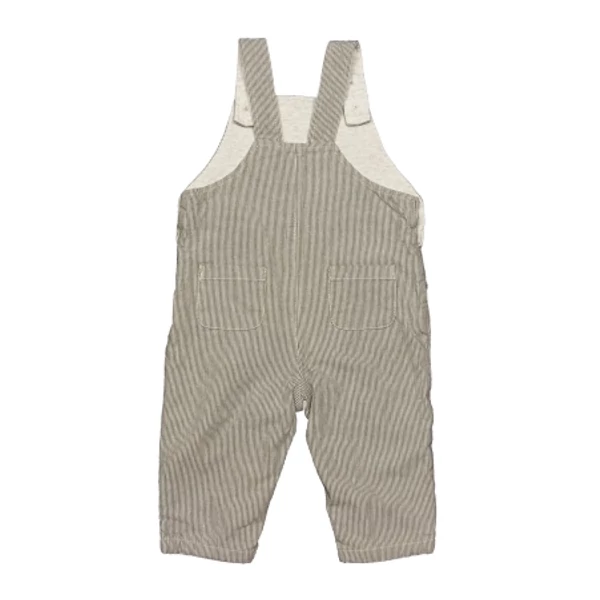 Szürke csíkos kantáros nadrág (74)