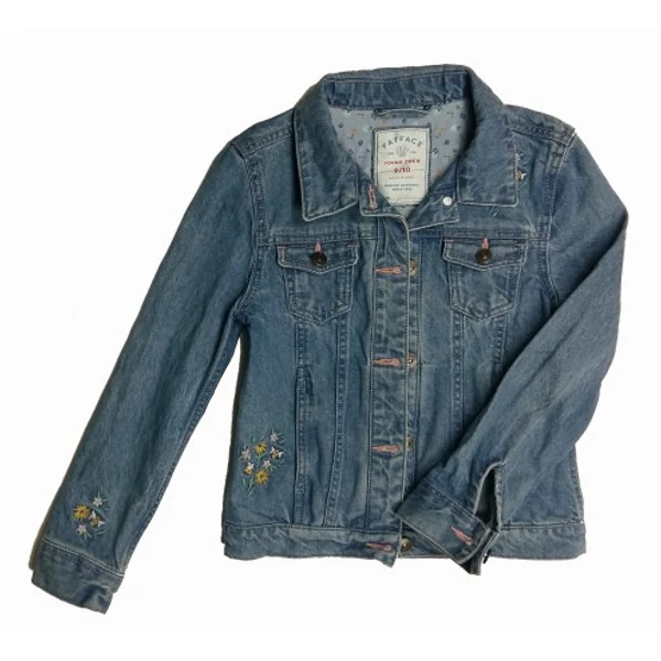 Himzett farmerkabát (140)