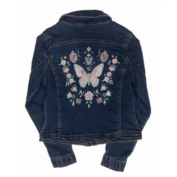 Himzett farmerkabát (152)