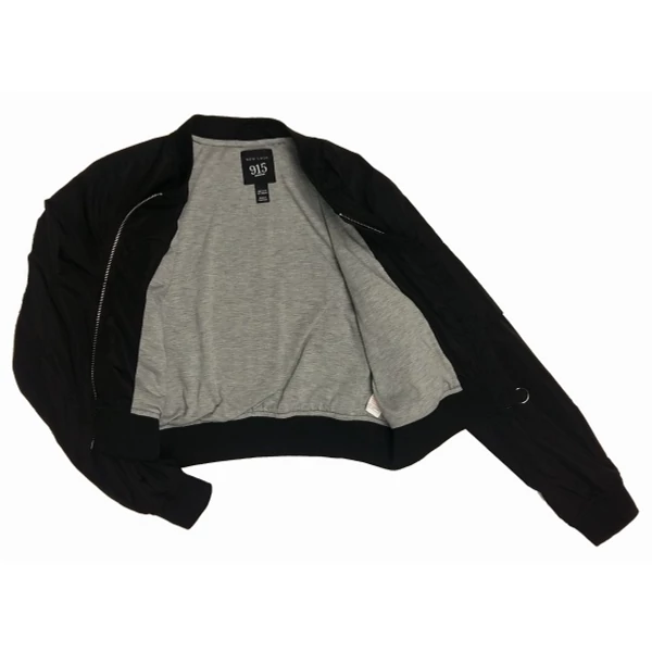 Fekete átmeneti kabát (158)