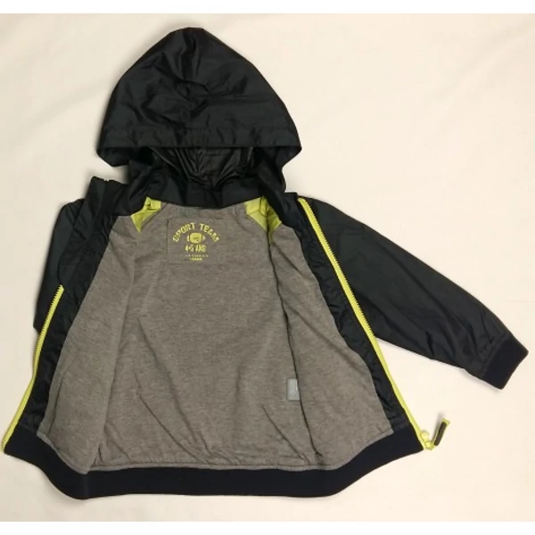 Szürke-zöld átmeneti kabát (110)