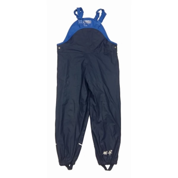 Sötétkék dínós esőnadrág (128)