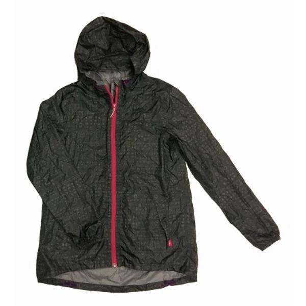 Szürke-pink átmeneti/eső kabát (170)